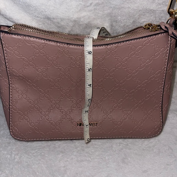 Nine West Dusty Pink Shoulder Crossbody Bag Preloved great condition - Picture 4 of 11
